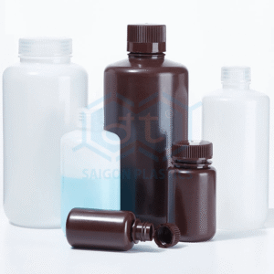 Chai nhựa pp/hdpe đựng thuốc nước/ hóa chất; dung tích 8ml - 1000ml